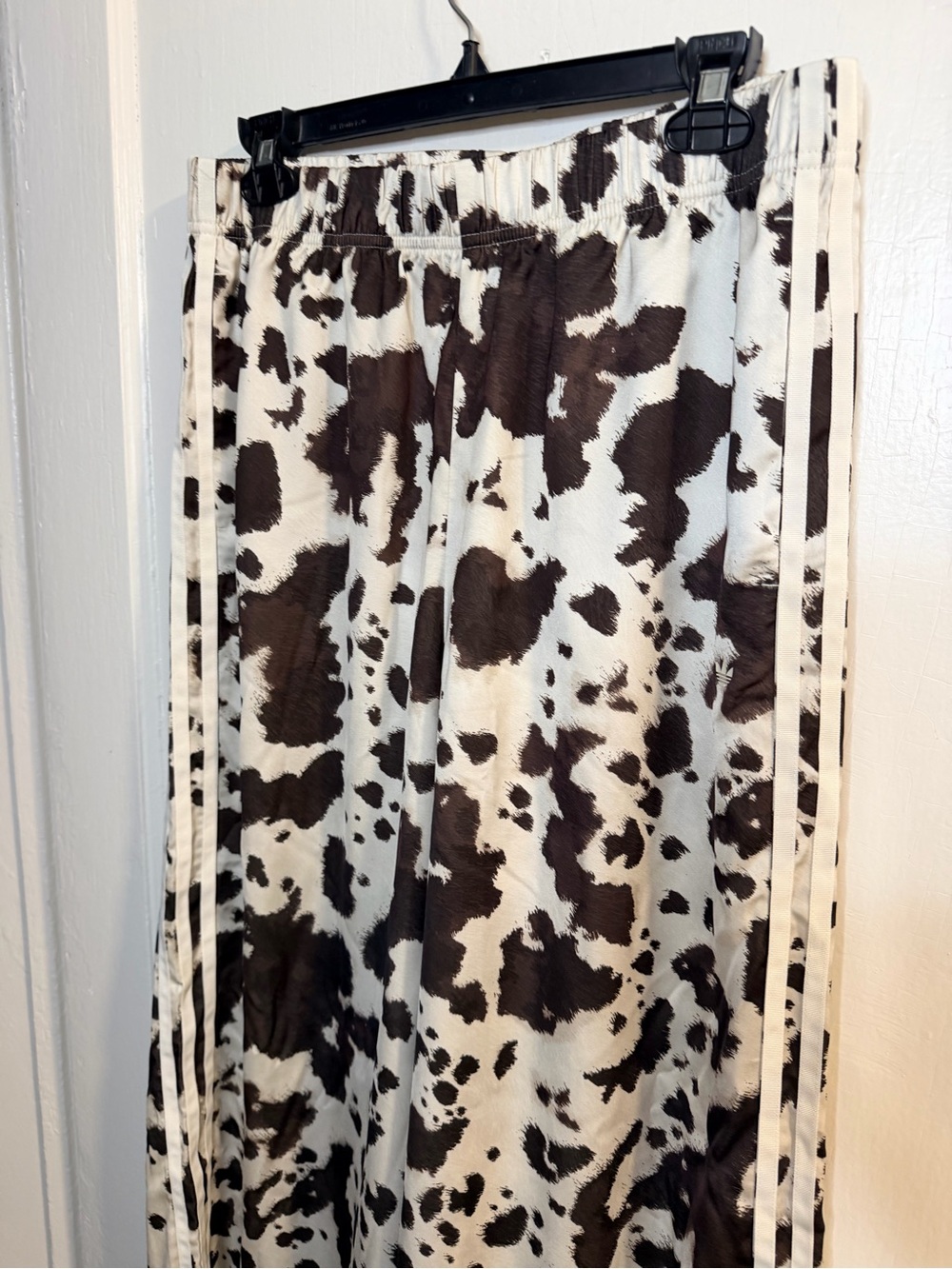 adidas Cow-Print wide leg Track Pants - Picture 5 of 10